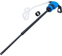 BGS 74565 Pompe à levier pour urée (AUS32) avec 2 adaptateurs pour fûts en plastique