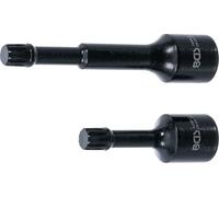 BGS 74590 | Jeu de douille à embouts à choc spéciale | 12,5 mm (1/2") | polygone femelle (pour XZN) M12 | pour VAG | 2 pcs.