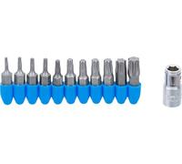 BGS 784 | Jeu d’embouts | 6,3 mm (1/4") | profil T (pour Torx) | 11 pièces