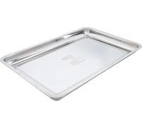 Plaque anti-gouttes en acier inoxydable - 60 x 40 x 5 cm