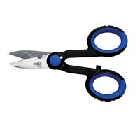 BGS 7963 Ciseaux d'électricien, INOX, 145 mm