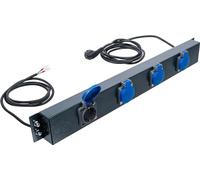 BGS 80190 | Réglette de distribution réseau | quadruple | pour système mural