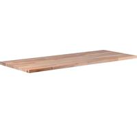 BGS 80208 | Plan de travail en bois massif | 1300 x 550 x 30 mm