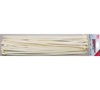 BGS 80881 | Assortiment de colliers plastique | blancs | 8,0 x 600 mm | 20 pièces