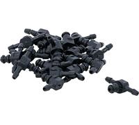 BGS 8107-20 - Jeu de raccords tuyau en matière plastique - en forme de T - 30 pièces
