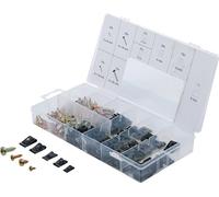 BGS 8114 | Assortiment d’agrafes et vis de carrosserie | 170 pièces