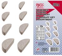 BGS 8117 | Assortiment de clavettes | 80 pièces