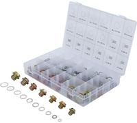 BGS 8119 Assortiment de vis de carter d'huile et de joints d'étanchéité en aluminium, 534 pcs.