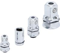 BGS 8210 | Jeu d'adaptateurs industriels pour clé polygonales à cliquet | 4 pièces