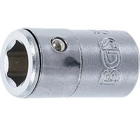 BGS technic KG Adaptateur avec bille de retenue 6,3 mm (1/4") six pans int. 8 mm (5/16")