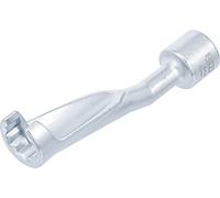 BGS 8434 - Clé spéciale pour tuyau d'injecteur - pour BMW, Opel 2.5TD, Mercedes-Benz - 12,5 mm (1/2") - 17 mm