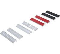 BGS 8442-2 | Jeu de mors de protection pour étau | aluminium | 150 mm | 8 pièces