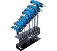 BGS Jeu de clés à poignée en T | Profil T (pour Torx) | T10 - T50 | 9 pièces