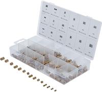 BGS Assortiment d'écrous à sertir - laiton - 330 pcs. 85223