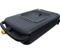 BGS 8554 | Bidon de collecte d’huile avec bec verseur | mobile | 40 l