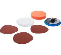 BGS 8592 | Jeu de disques de polissage et ponçage | Ø 125 mm