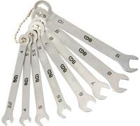 BGS 8646 Jeu de clés mixtes, version mini, 4 - 10 mm, 8 pcs.