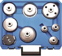 BGS 8667 Jeu de capuchons de filtre à huile, 9 pcs.