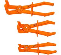 BGS technic Jeu de pinces pour durites flexibles coudées 90° 155-255 mm 3 pièces
