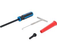 Kit changement de valve de pneu