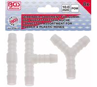 BGS 8790-10 Assortiment de raccords de tuyaux, 10 mm