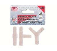 BGS 8790-3 Assortiment de raccords de tuyaux, 3 mm