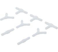 Raccords plastique - 3 mm - jeu de 8