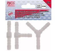 BGS 8790-5 Assortiment de raccords de tuyaux, 5 mm