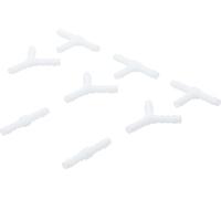 Raccords plastique - 6 mm - jeu de 8