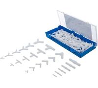 BGS 8790 | Assortiments de connecteurs de tuyau | résiste aux carburants | 100 pièces