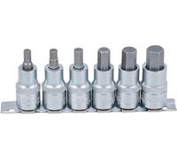 BGS technic 8887 – Jeu de douilles à embouts 12,5 mm (1/2") six pans intérieurs 6–14 mm 6 pièces