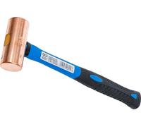 BGS 892 | Marteau en cuivre | manche en fibres de verre | Ø 35 mm | tête 907 g (2 lb)