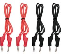 BGS 8937 Jeu de cordons de mesure pour multimètre, 4 mm