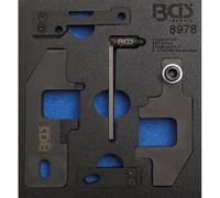 BGS 8978 | Insert de servante d'atelier 1/6 : Coffret de Calage | pour PSA, Toyota 1.0, 1.2 VTi