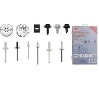 BGS 9058 | Assortiment de clips de fixation automobiles pour Audi, VW, Toyota, Mercedes-Benz, BMW | 400 pièces