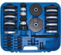 BGS 9086 | Jeu d'outils pour roulements de roue | pour VAG | Unité de moyeu de roulement de roue Ø 62 / 66 / 72 / 85 mm | Extracteur de roulement de roue | Moyeu de roue