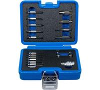 BGS 9173-1 | Jeu de tournevis | Pour six pans femelle 1,5-10 mm/Profil T (pour Torx) | T10 - T55 | 19 pièces