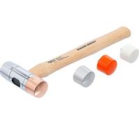 BGS 9176 | Maillet avec tête interchangeable | manche Hickory | Ø 35 mm