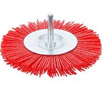BGS technic Brosse plate nylon 100 mm tige 6 mm BGS Quantité:1