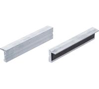 BGS 9283 | Mâchoires de protection pour étau | 2 pcs. | Aluminium | Largeur 150 mm | avec aimant | Alu | Mâchoires de protection