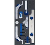 BGS 9394 | Insert de servante d'atelier 1/3 : Coffret de calage | pour Opel, Saab, Chevrolet 2.0l / 2.4l