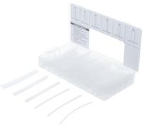 BGS technic KG – Assortiment de gaines rétractables BGS 9405 transparentes 150 pièces