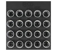 BGS technic Insert de servante d'atelier 1/6 – Jeu d'outils pour écrous antivol Audi 20 pièces