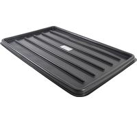 BGS 9579 | Bac de récupération d'huile | extra plat | 7 l | Longueur : 630 mm | Largeur : 940 mm | Hauteur : 30 mm | Matériau : HDPE