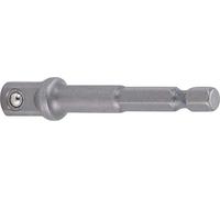 BGS technic BGS Adaptateur pour perceuses empreinte six pans mâle 6,3 mm (1/4") sur carré mâle 10 mm (3/8") Quantité:1