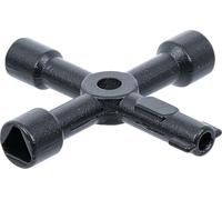 Clé Universelle - BGS - 9803 - Carré 6-8mm - Triangle 8-9mm - Double Barbe 3-5mm