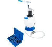 BGS 9991 | Appareil de remplissage de boite de vitesse avec pompe main | avec système de retour | avec 8 adaptateurs | 7 l