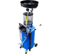 BGS 7003 | Vidangeur pneumatique d’huile avec récupérateur d’huile usée | 80 l