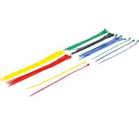 BGS Assortiment de colliers de serrage Do it yourself en couleur 4,8 x 300 mm 50 pcs.