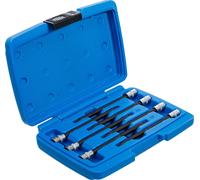BGS Assortiment de douilles à embouts | 6,3 mm (1/4") | Profil T (pour Torx) ...